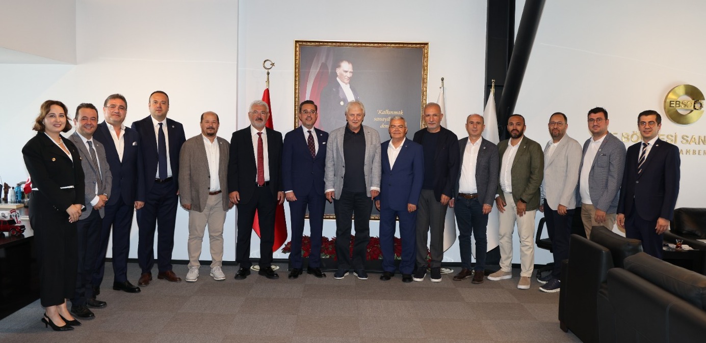 DSO Heyetinden Ege Bölgesi Sanayi Odası’na İş Birliği Ziyareti